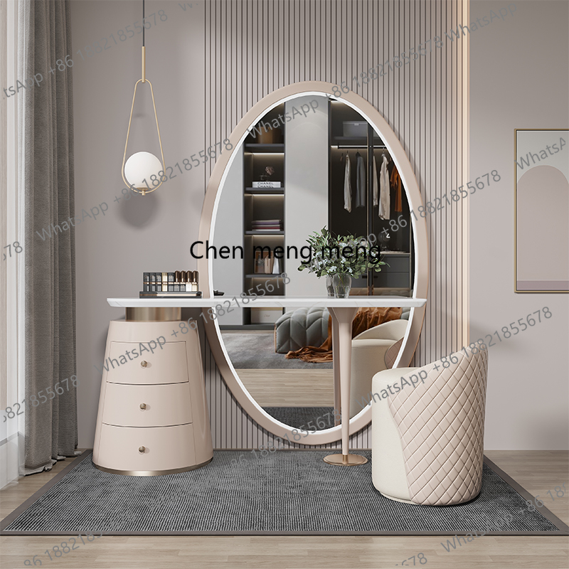 Nail Art Home Service - Lichte luxe make-up kaptafel Serviceopslag Desgin