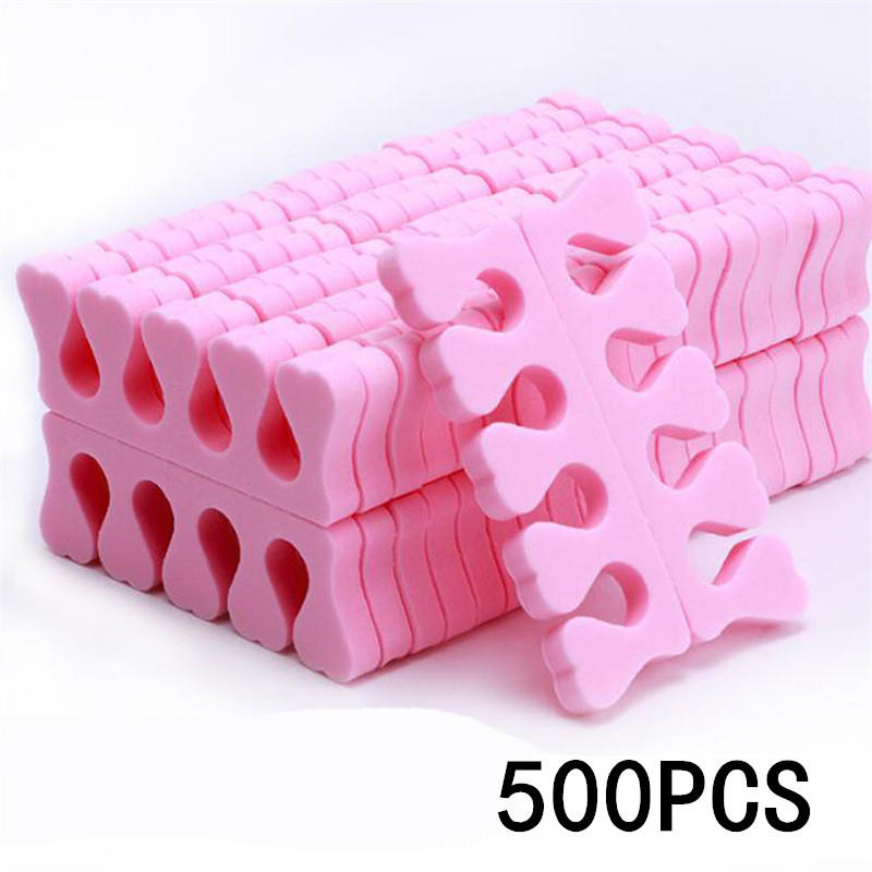 Nail Art Pinterest - 50/100/500 Stuks Roze Spons Vinger Teen