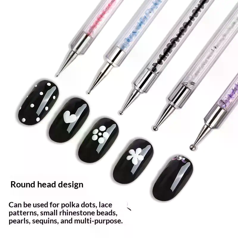 5-delige set strass steentjes  - Nail Art Painting recensie en prijs