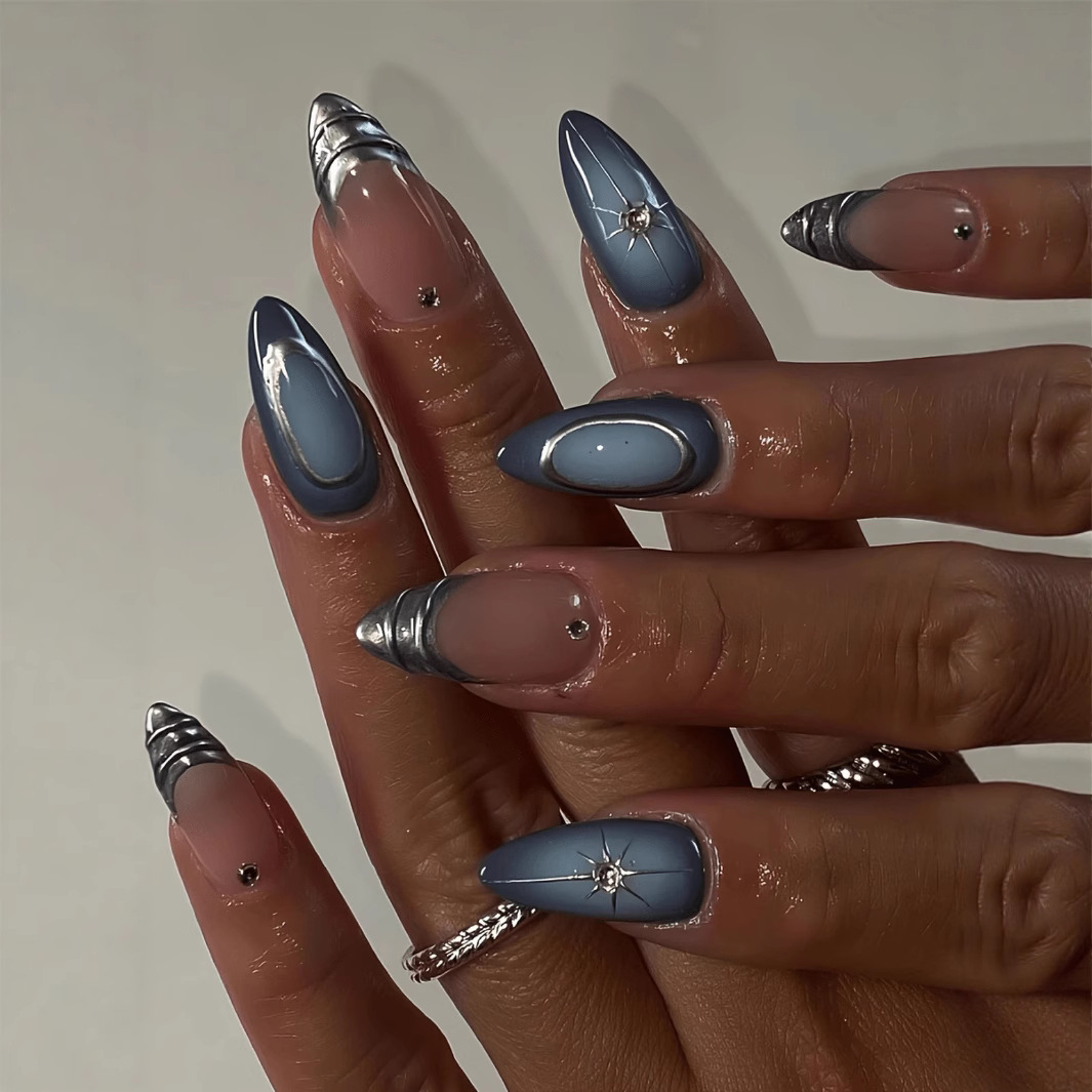 24 Stuks Korte Amandel Nagels  - Nail Art French Nails recensie en prijs