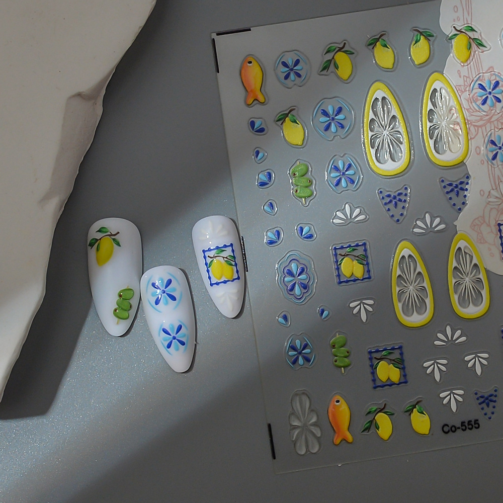 Citroen Fruit Nagelstickers Bo - Nail Art Zelda recensie en prijs