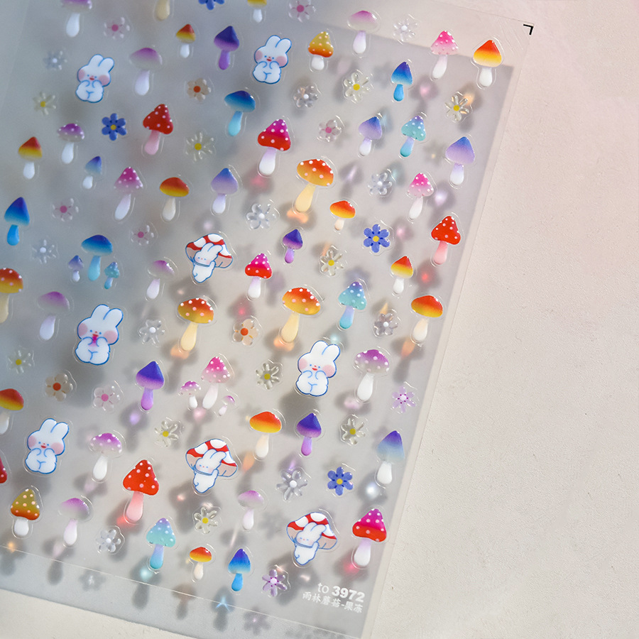 1 stks 5D Kawaii Nail Stickers - Nail Art Zelda recensie en prijs