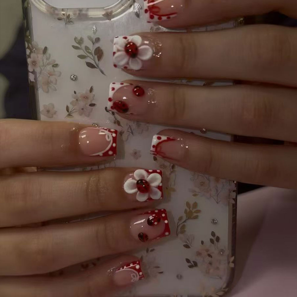 24 stuks per set. Rechthoekige - Nail Art French Nails recensie en prijs