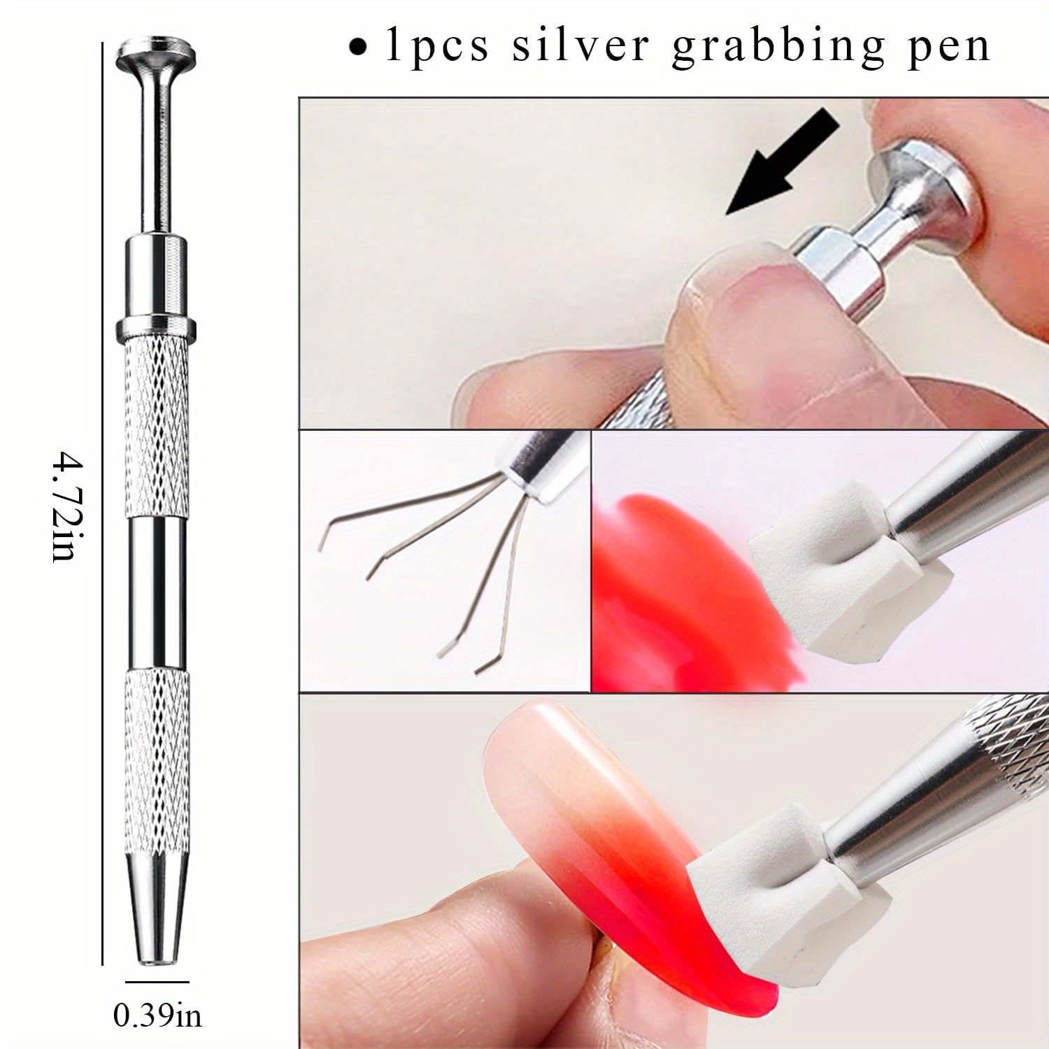 1/50/100 Stuks Vierkante Nail  - Nail Art Pinterest recensie en prijs