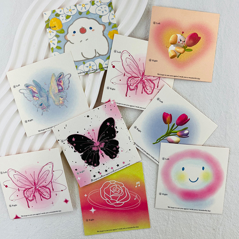 50 Stuks 6.5x6.5cm 8x8cm Druk  - Nail Art Pinterest recensie en prijs