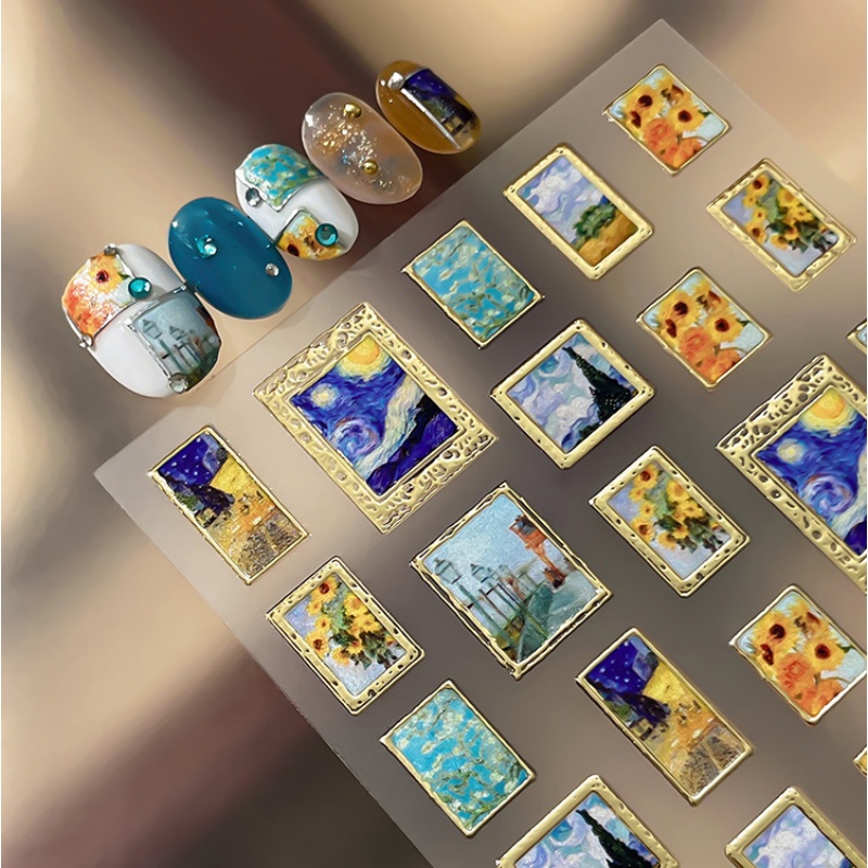 Retro Goud Gestempeld Frame Ol - Nail Art Zelda recensie en prijs