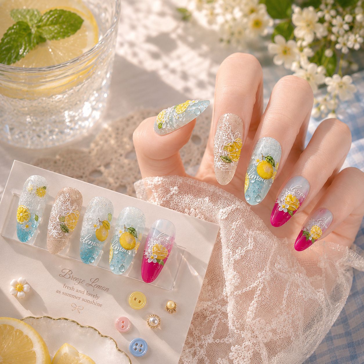 5D reliëf nagelstickers ballet - Nail Art Zelda recensie en prijs