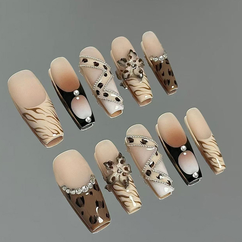 10 stuks Franse zoete, koele,  - Nail Art French Nails recensie en prijs