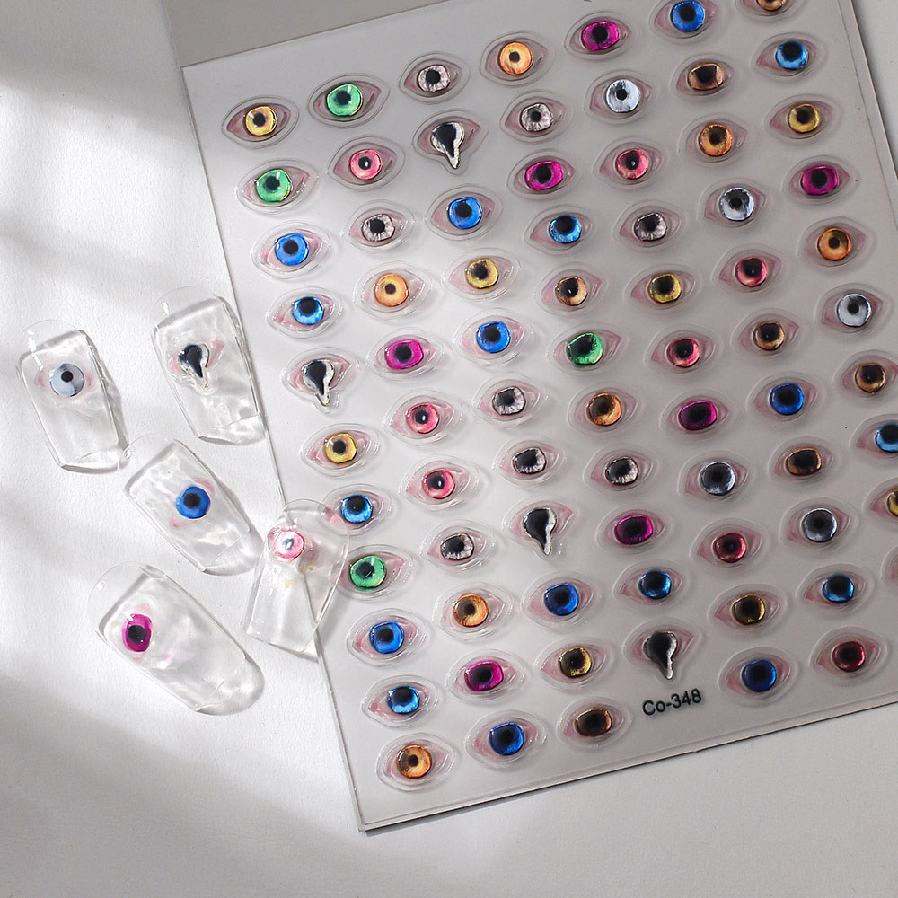 5D Bronzing Dark Evil Eye Nage - Nail Art Zelda recensie en prijs
