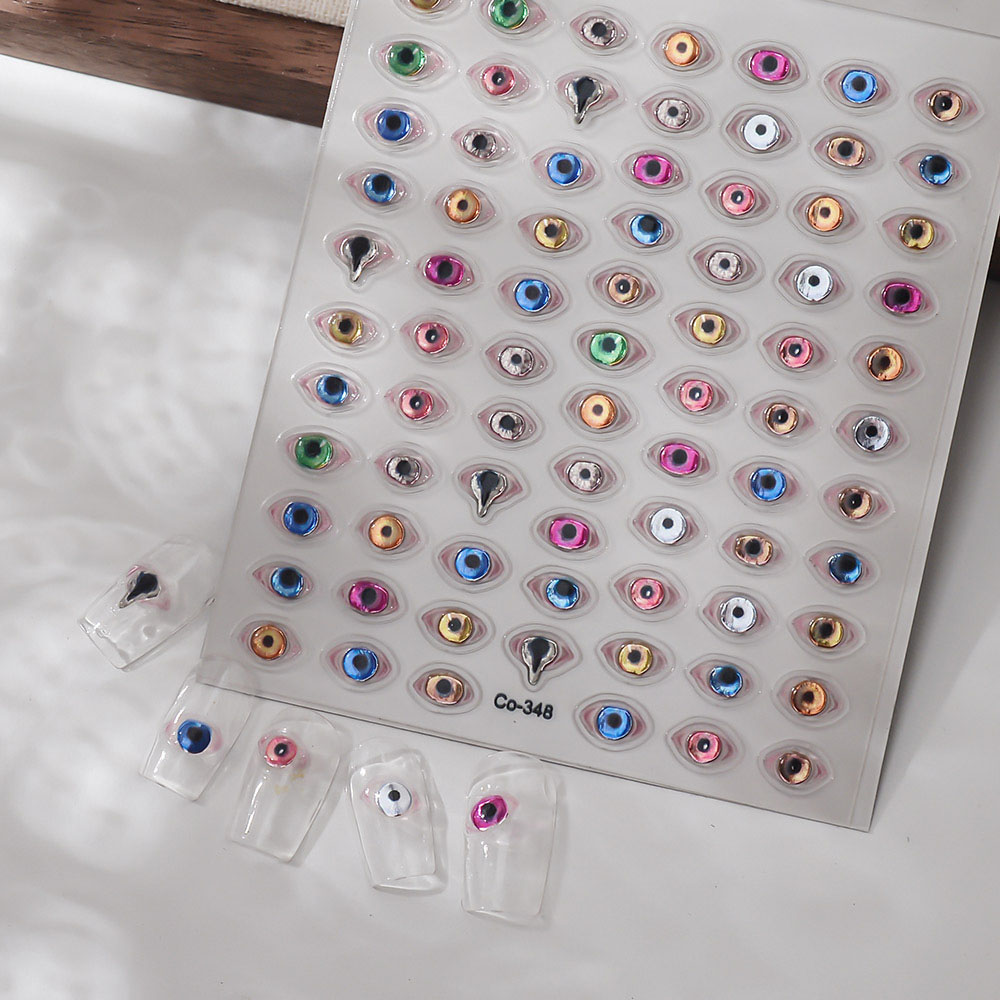 5D Bronzing Dark Evil Eye Nage - Nail Art Zelda recensie en prijs