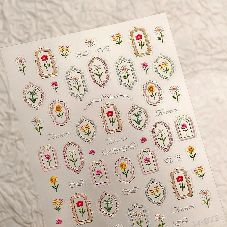 Luxe 5D bloemen nail art stick - Nail Art Zelda recensie en prijs