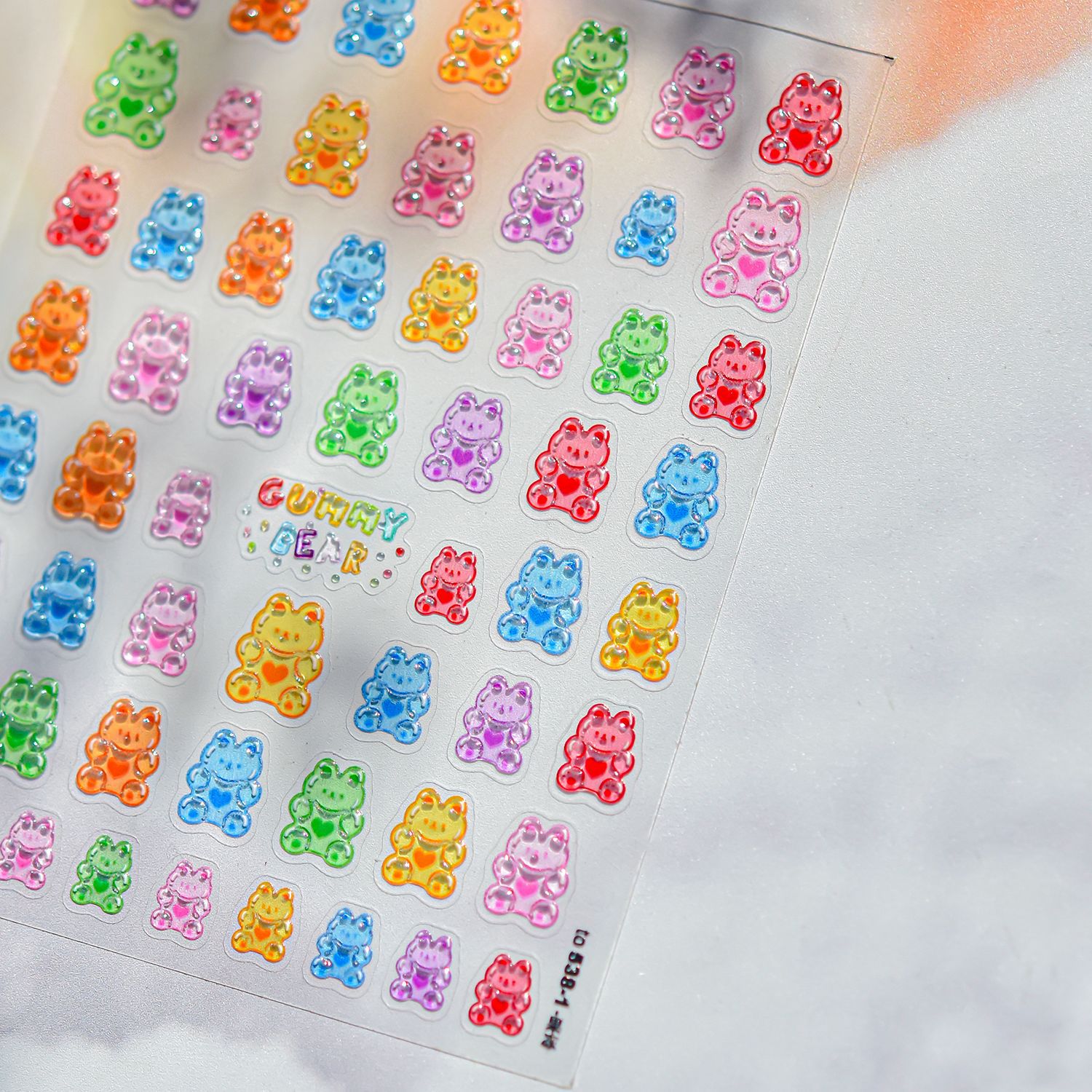 5D metalen vis nail art sticke - Nail Art Zelda recensie en prijs