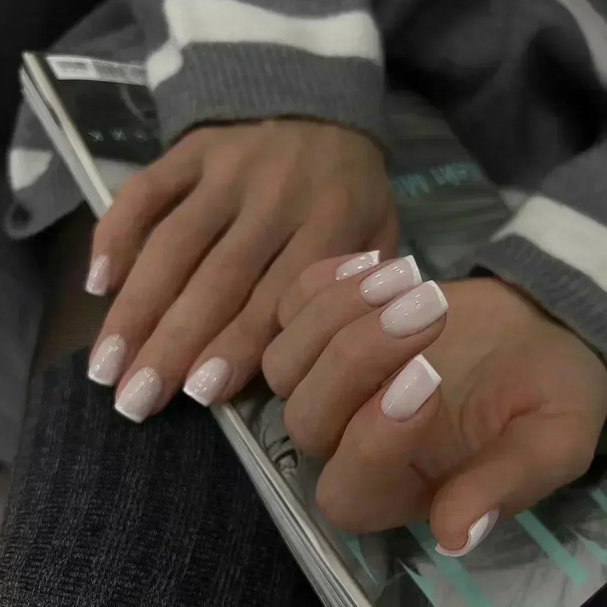 24 stuks eenvoudige ballet gli - Nail Art French Nails recensie en prijs