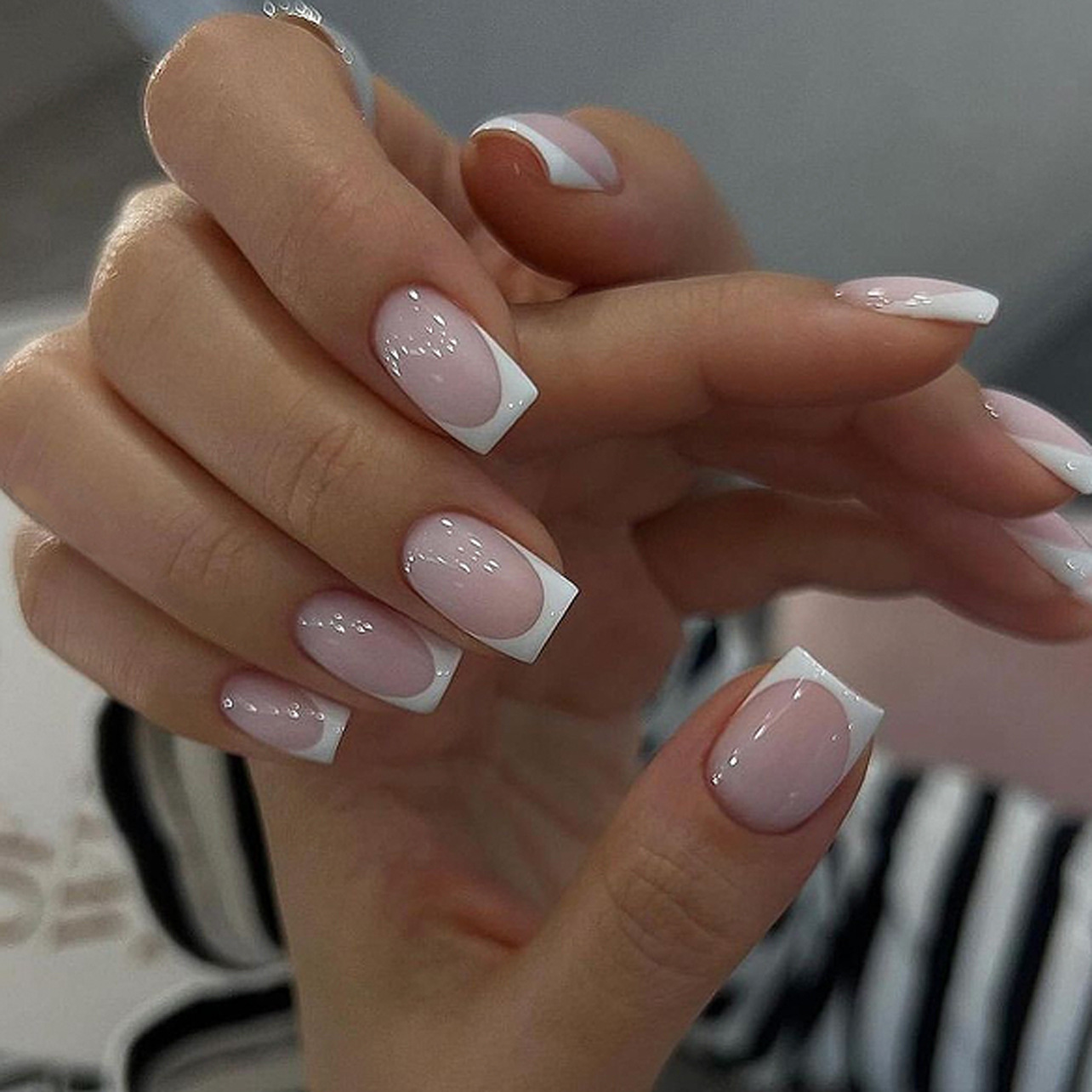 24 stuks eenvoudige ballet gli - Nail Art French Nails recensie en prijs